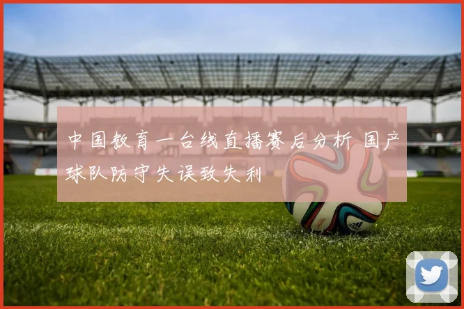 中国教育一台线直播赛后分析 国产球队防守失误致失利